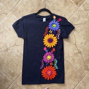 Custom T shirt! Handmade in Mexico following fair trade guidelines. Runs small!